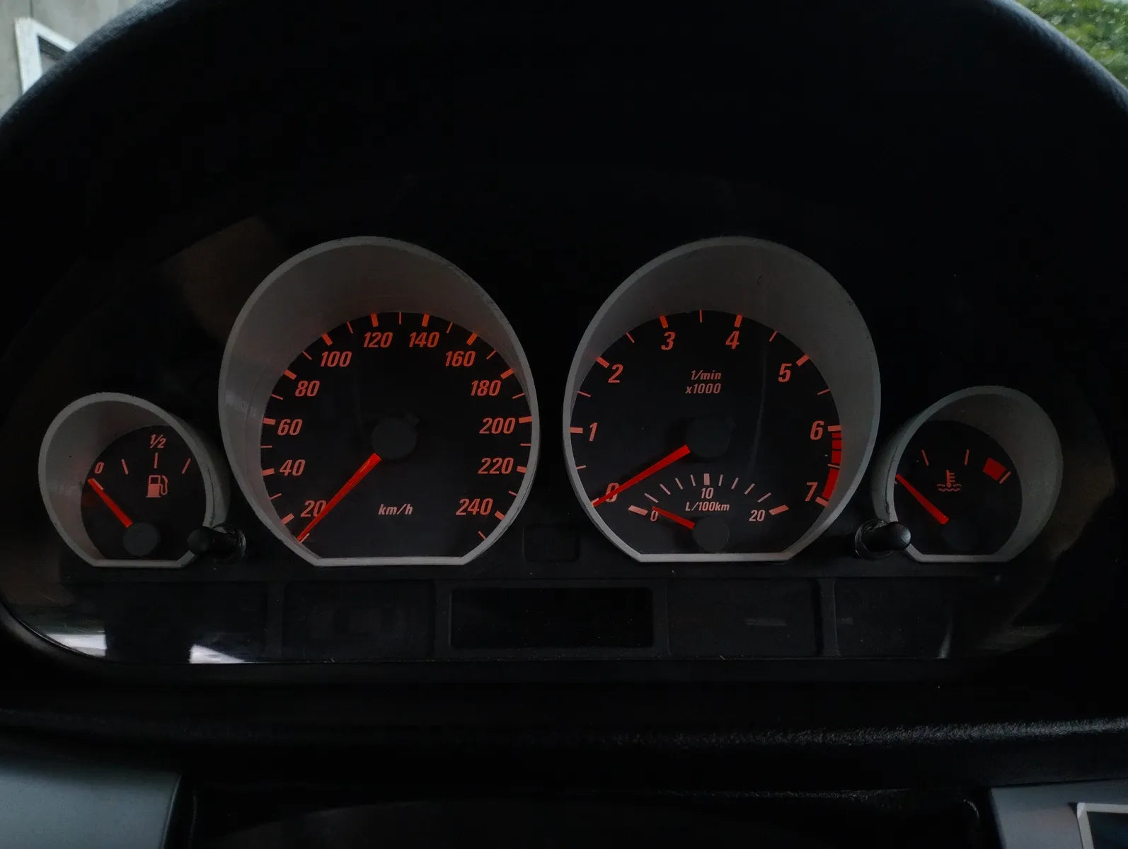 BMW E46 Cluster Frames