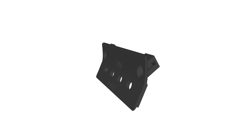 Toyota MR2 SW20 Centre Console Switch Shroud