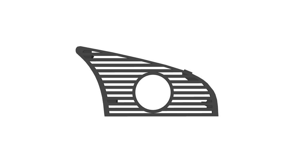 BMW E36 Center Vent Gauge Pod Panel Insert