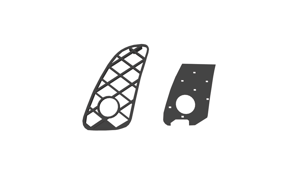 Toyota MR2/MRS Spyder Rear Grille Inserts