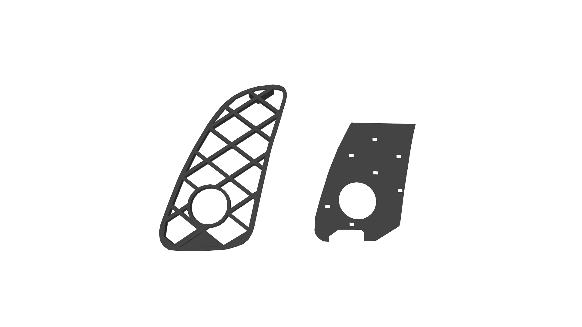 Toyota MR2/MRS Spyder Rear Grille Inserts